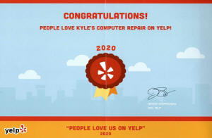 Yelp Award